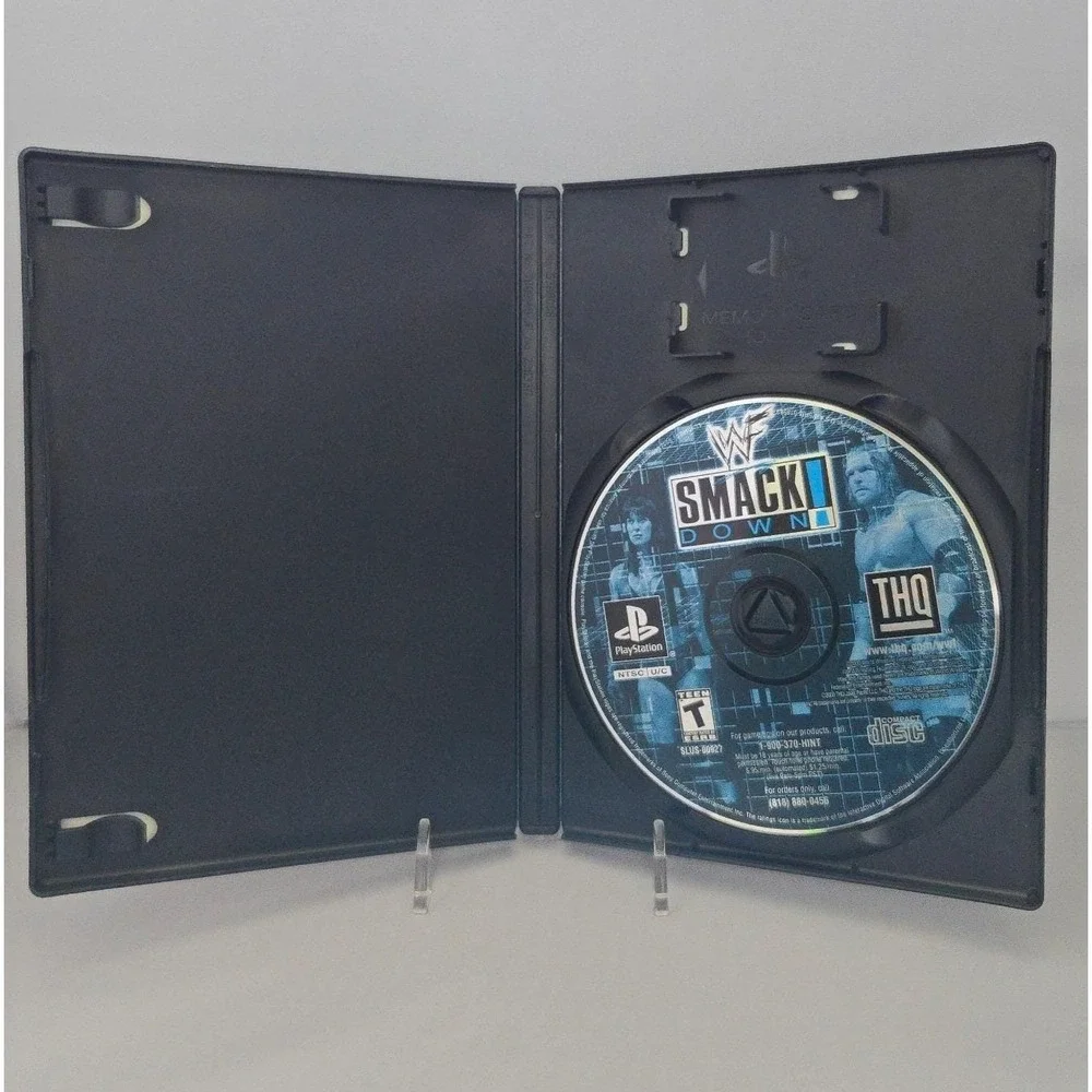 WWF SmackDown! Just Bring It (Sony PlayStation 2, PS2, 2001) Case+Disc - TESTED